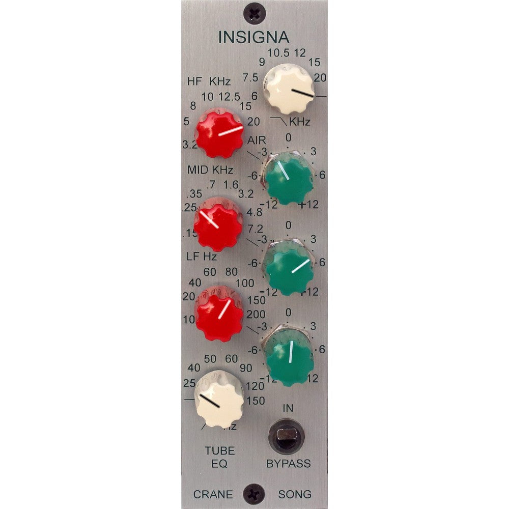 CRANE SONG INSIGNA Eq a 3 bande con filtri Hi cut e Low cut 500 series