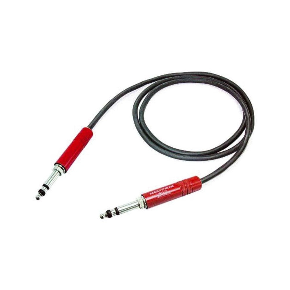 NEUTRIK NKTB03-R Patchcord, cavo intestato per Patch Panel, 2x NENP3TB, 30 cm, rosso