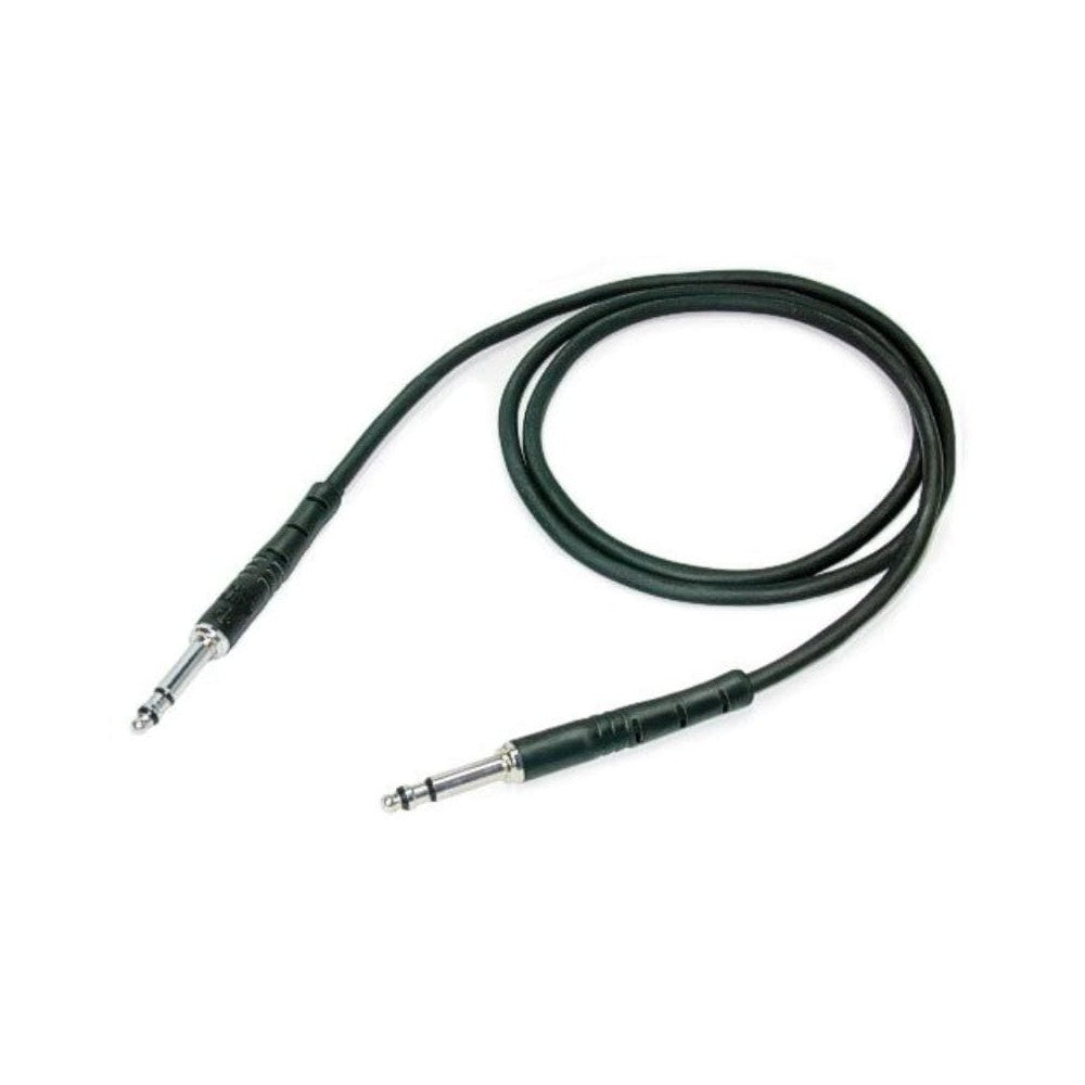 NEUTRIK NKTT-05BL Patchcord, cavo intestato per Patch Panel, 2x NENP3TT1, contatti NICKEL, 50 cm, nero