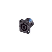 NEUTRIK NL4MP-UC SpeakON chassis connectors, 4 poli, flangia D, FASTON