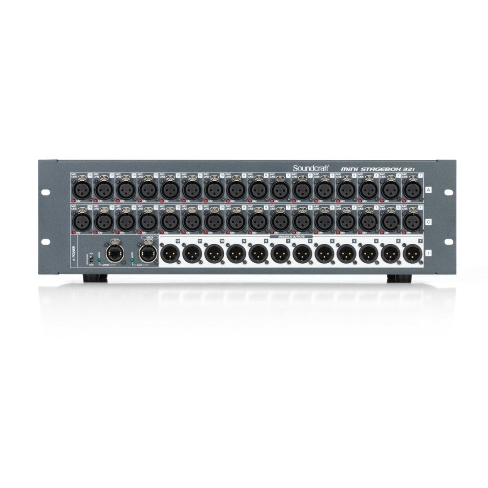 SOUNDCRAFT MINI STAGEBOX 32I Mini Stagebox 32i - 32 In/12 Out MADI CAT5