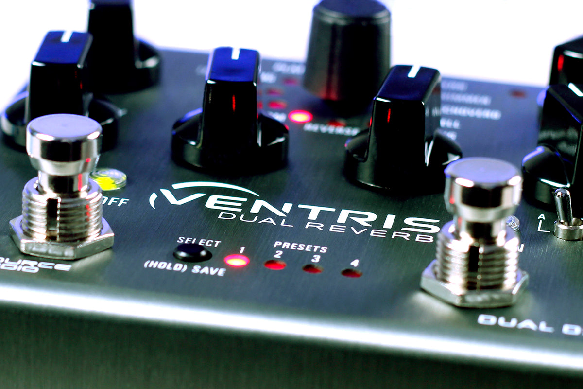 Source Audio SA262 VENTRIS DUAL REVERB - Pedale riverbero digitale