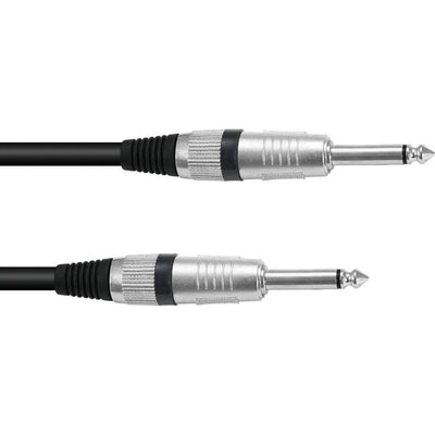 OMNITRONIC Cable jack mono de 6.3 mm, 3 m