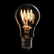 SHOWGEAR LED Filament Bulb E27 4 W - dimmable - gold glass cover 4 W - dimmerabile - copertura in vetro dorato