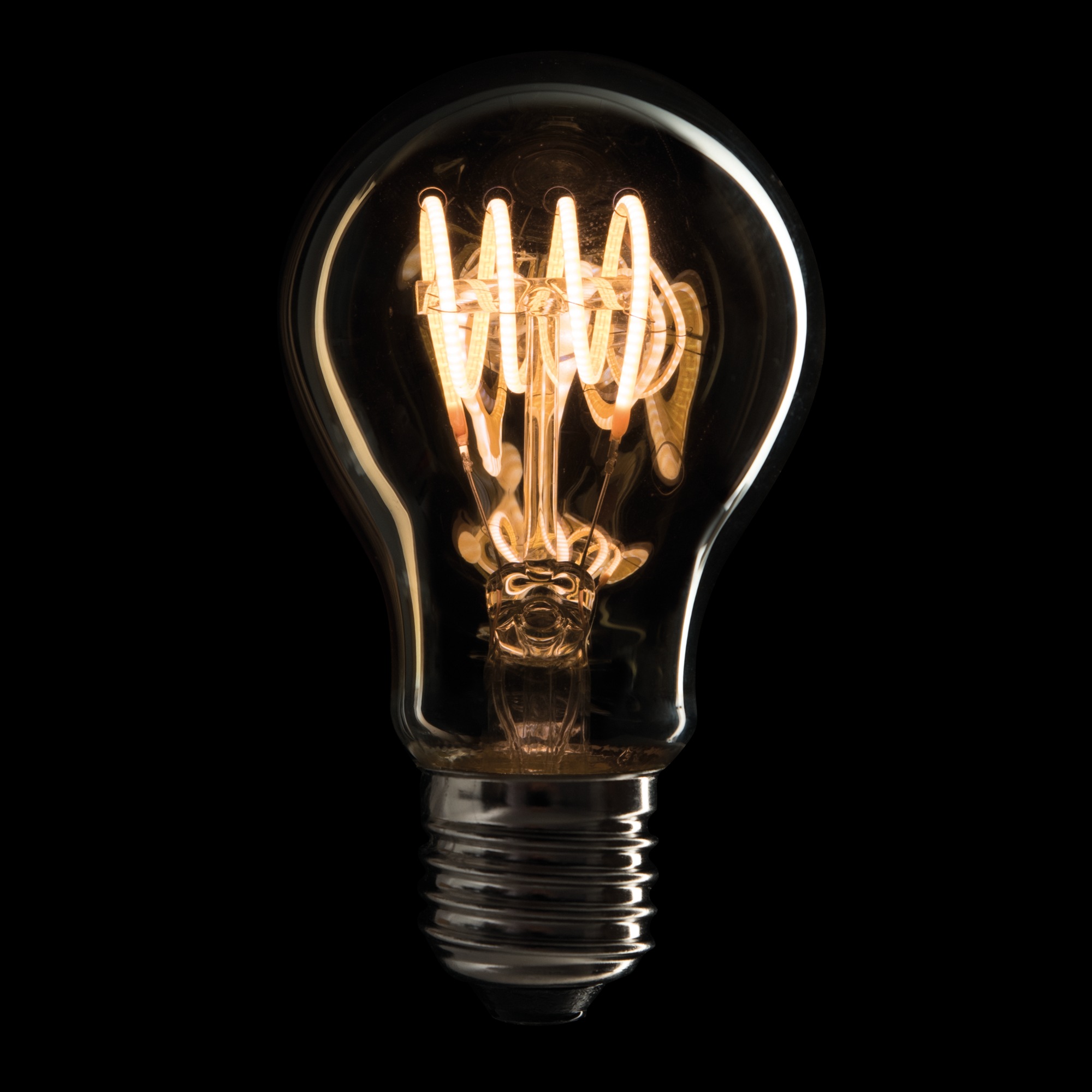 SHOWGEAR LED Filament Bulb E27 4 W - dimmable - gold glass cover 4 W - dimmerabile - copertura in vetro dorato