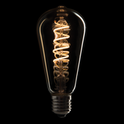 SHOWGEAR LED Filament Bulb E27 4 W - dimmable - gold glass cover 4 W - dimmerabile - copertura in vetro dorato