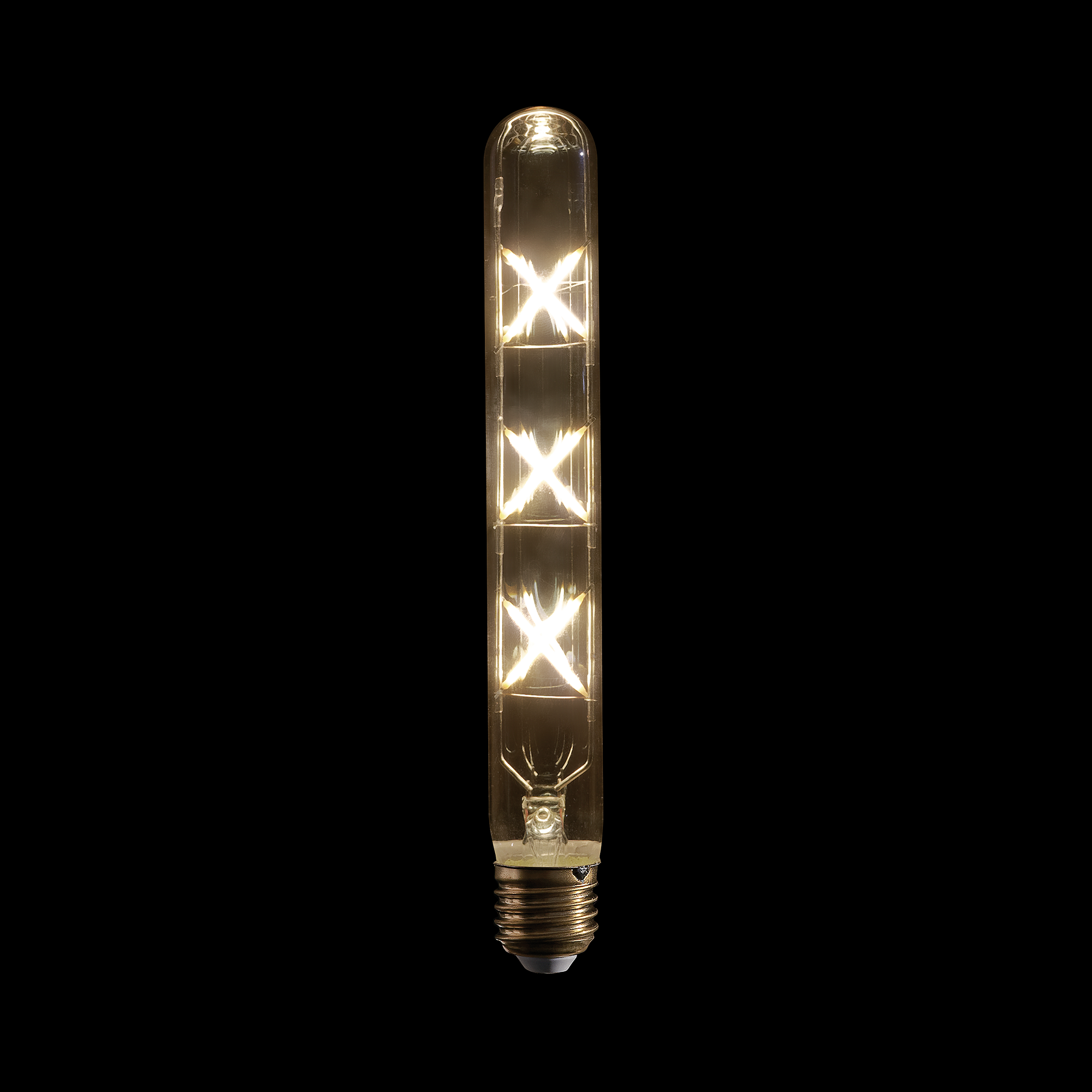 SHOWGEAR LED Filament Bulb T9 225 mm - dimmable - crossed filament 225 mm - regolabile con di mmer - Filamento incrociato