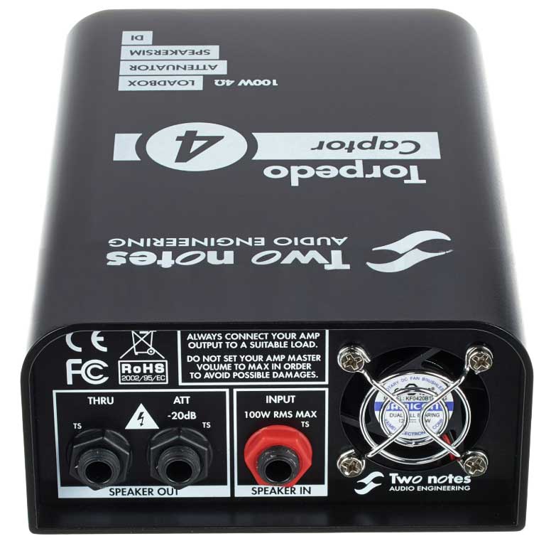 Two Notes Torpedo Captor 4 Ohms - Loadbox, attenuatore e simulatore di cassa analogico
