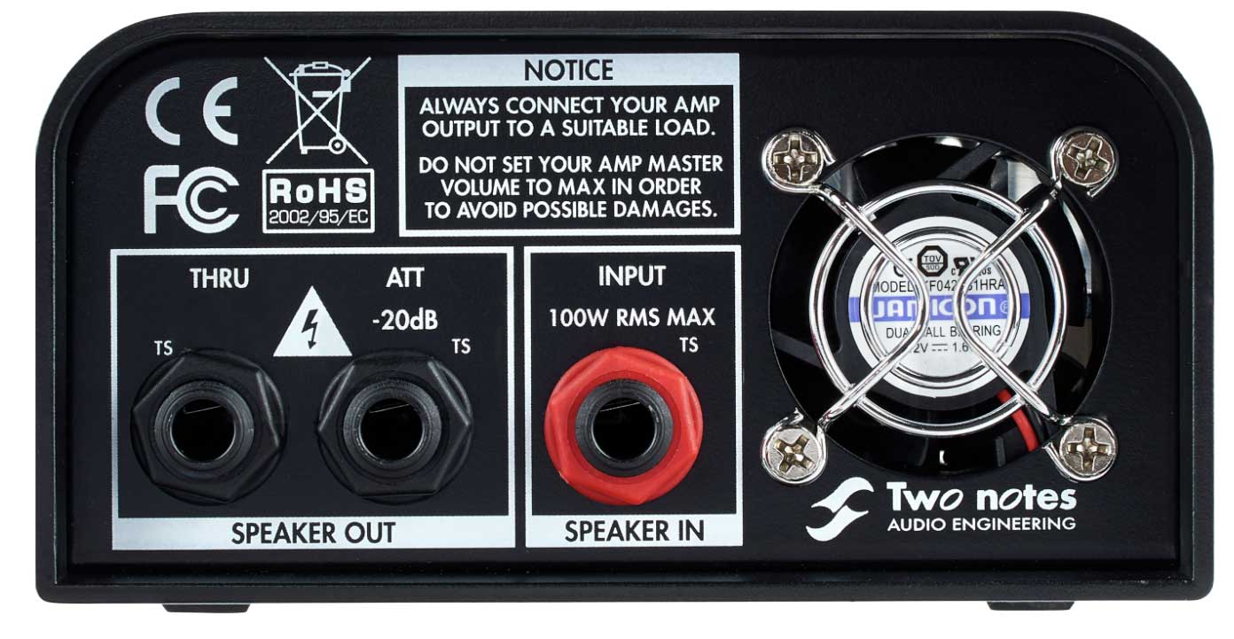 Two Notes Torpedo Captor 8 Ohms - Loadbox, attenuatore e simulatore di cassa analogico