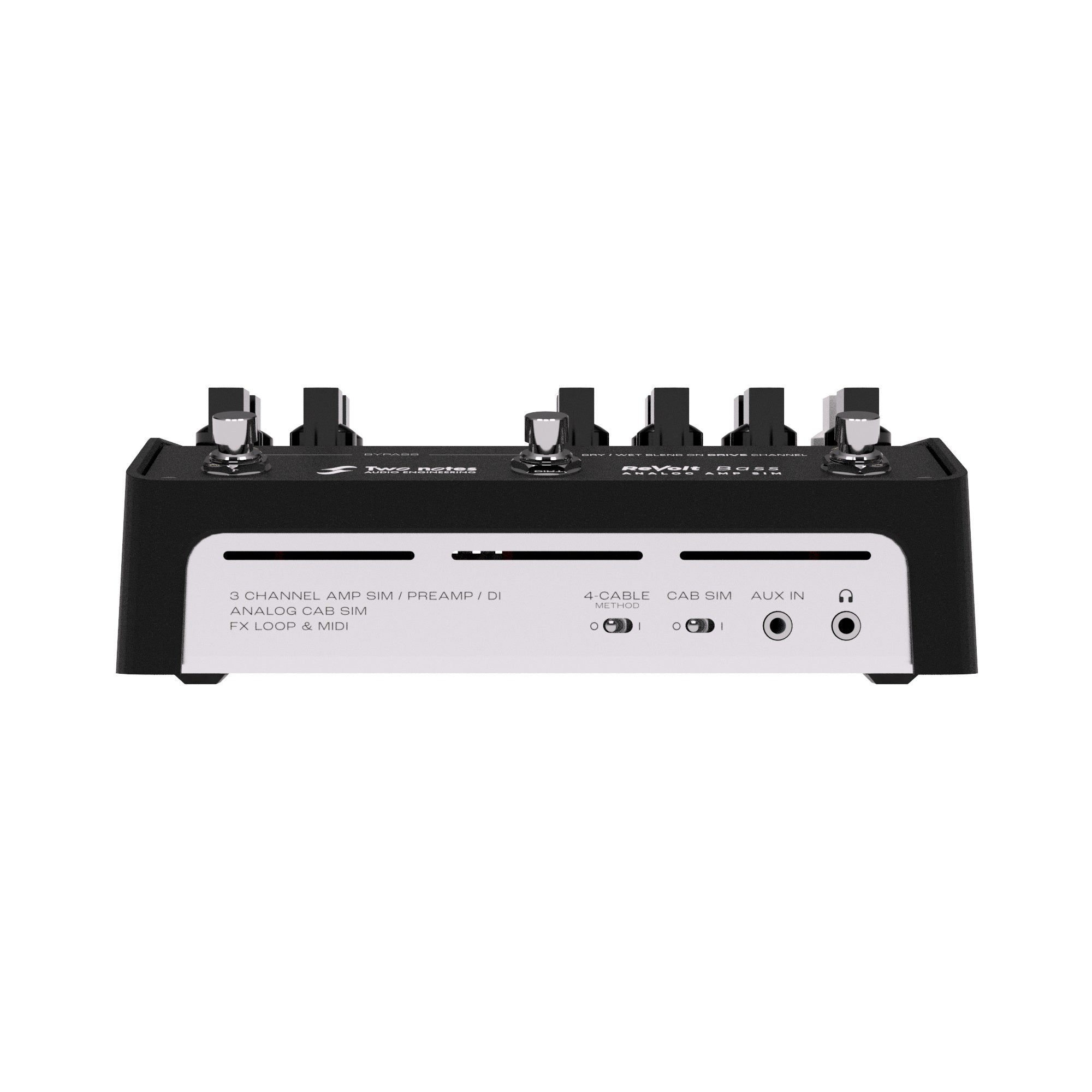 Two Notes REVOLT BASS - Preamplificatore valvolare analogico a 3 canali