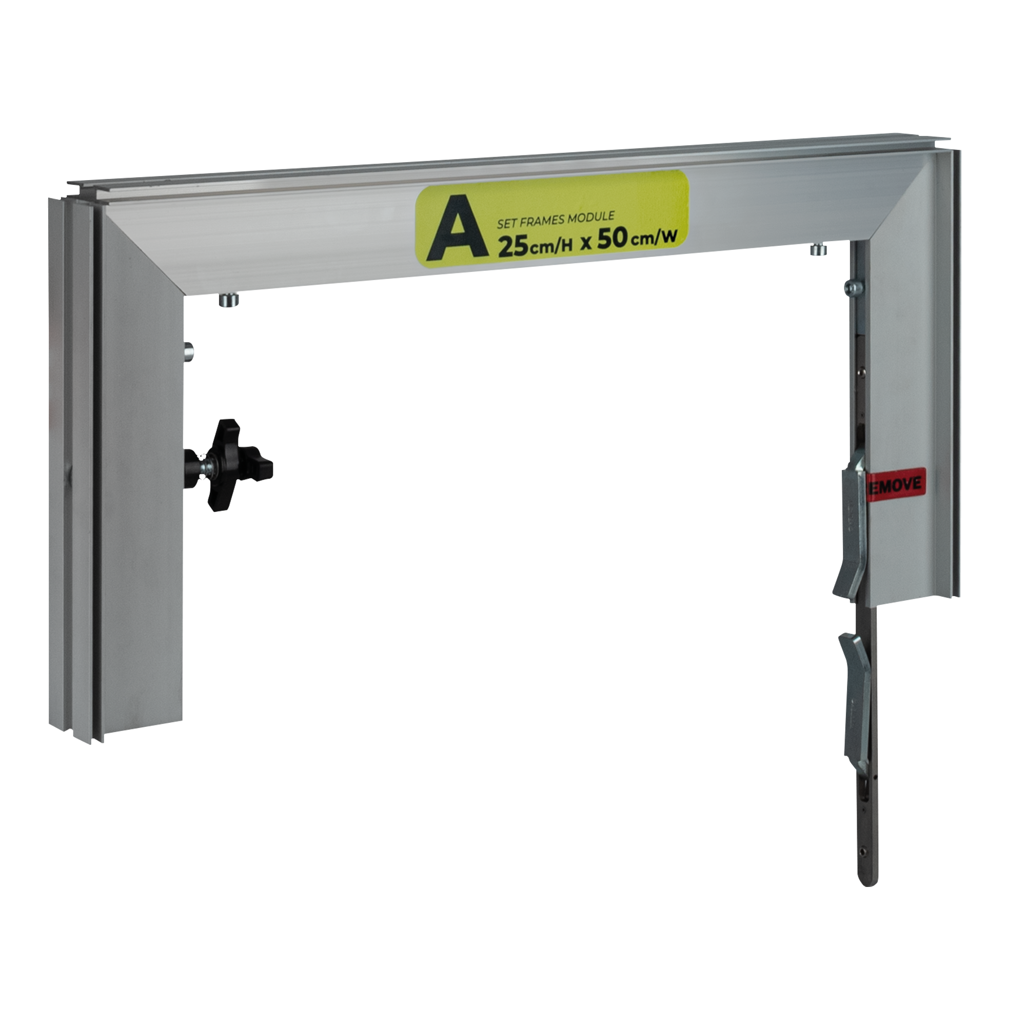 WENTEX SET Frame - A Module 25 x 50 cm (H x W) 25 x 50 cm (A x L)