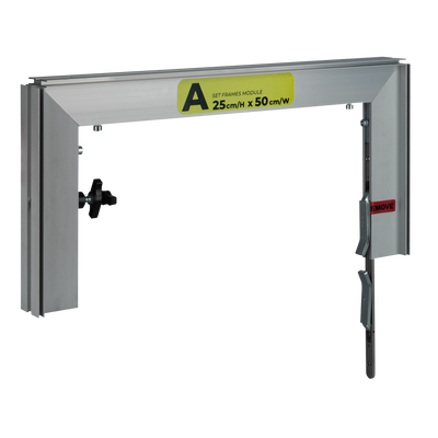 WENTEX SET Frame - A Module 25 x 50 cm (H x W) 25 x 50 cm (A x L)