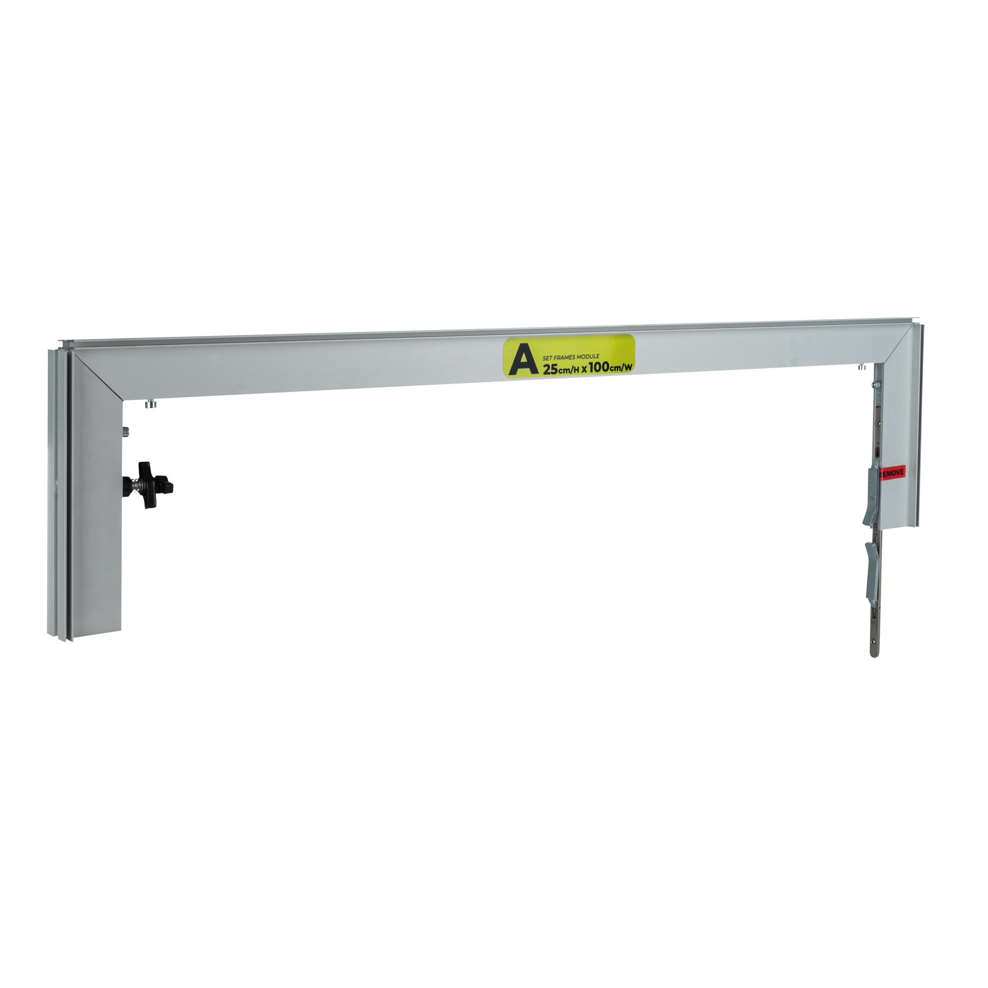 WENTEX SET Frame - A Module 25 x 100 cm (H x W) 25 x 100 cm (A x L)