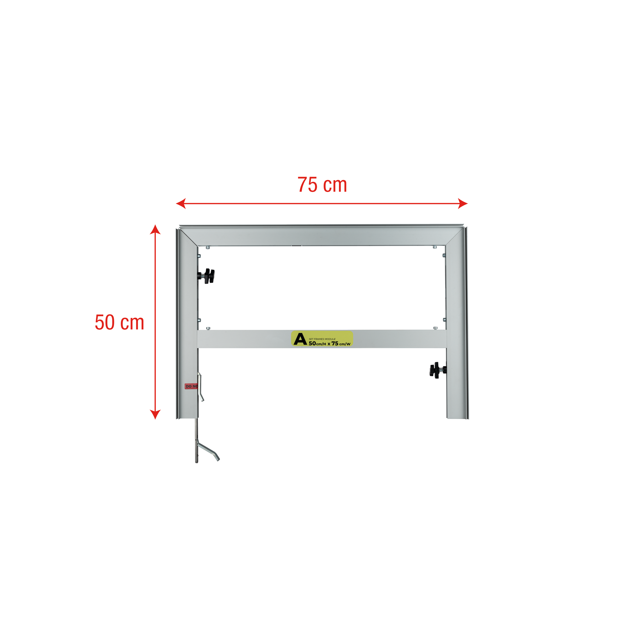 WENTEX SET Frame - A Module 50 x 75 cm (H x W) 50 x 75 cm (A x L)
