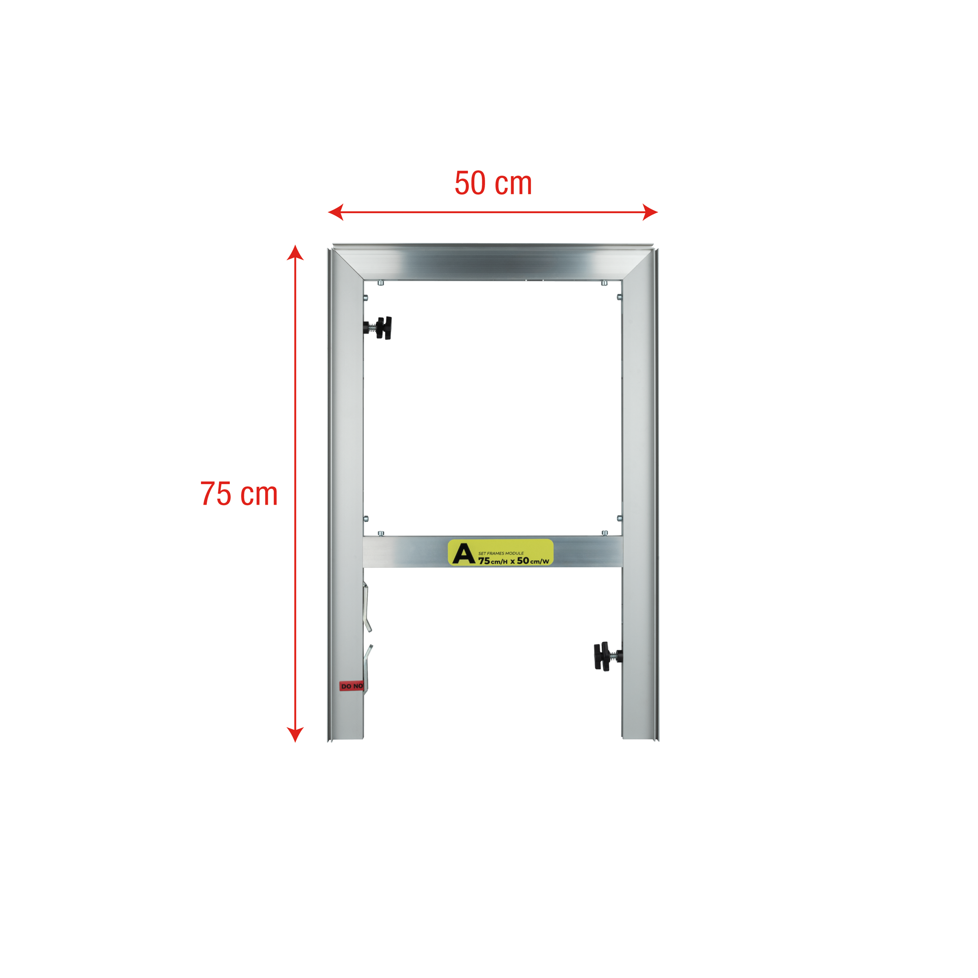 WENTEX SET Frame - A Module 75 x 50 cm (H x W) 75 x 50 cm (A x L)