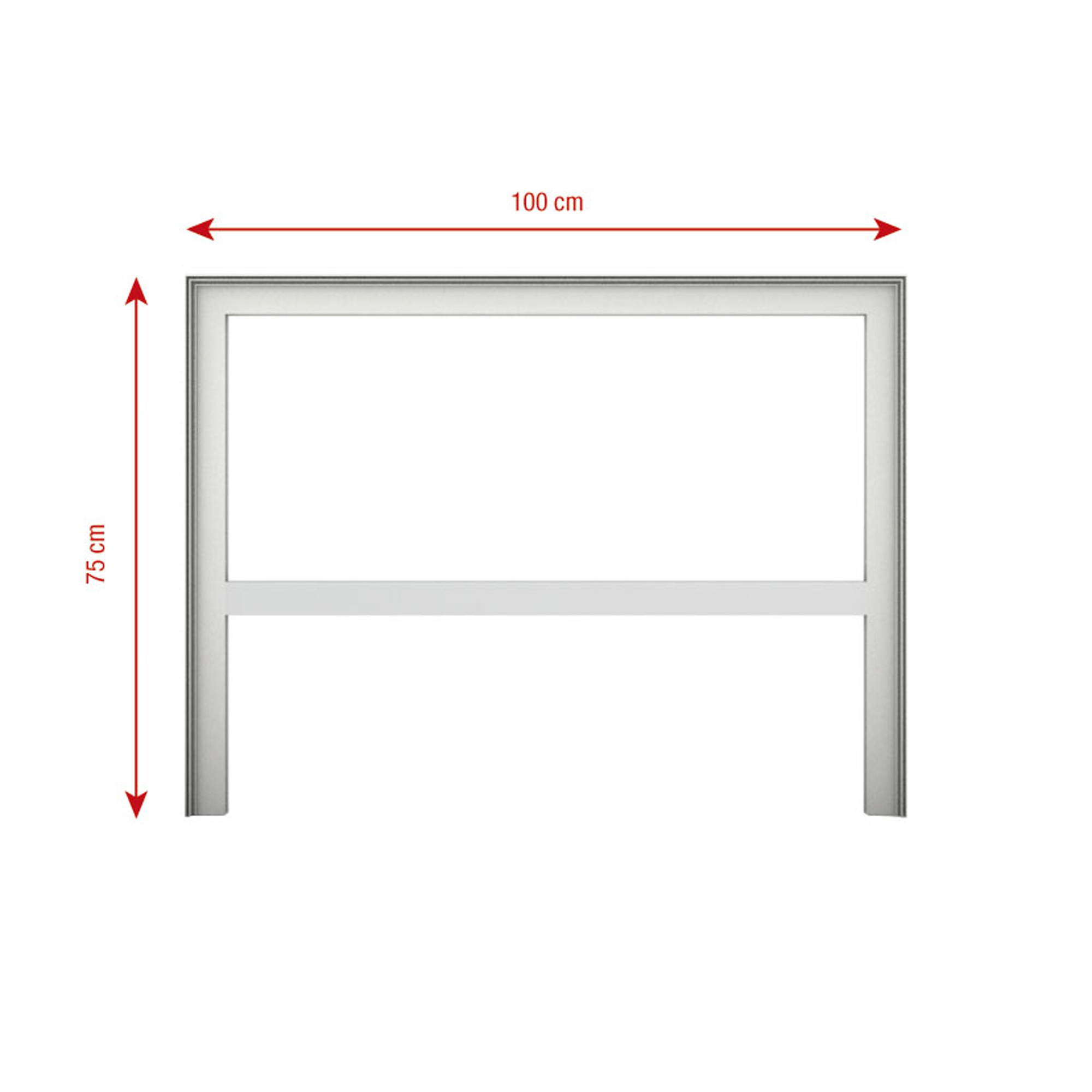 WENTEX SET Frame - A Module 75 x 100 cm (H x W) 75 x 100 cm (A x L)