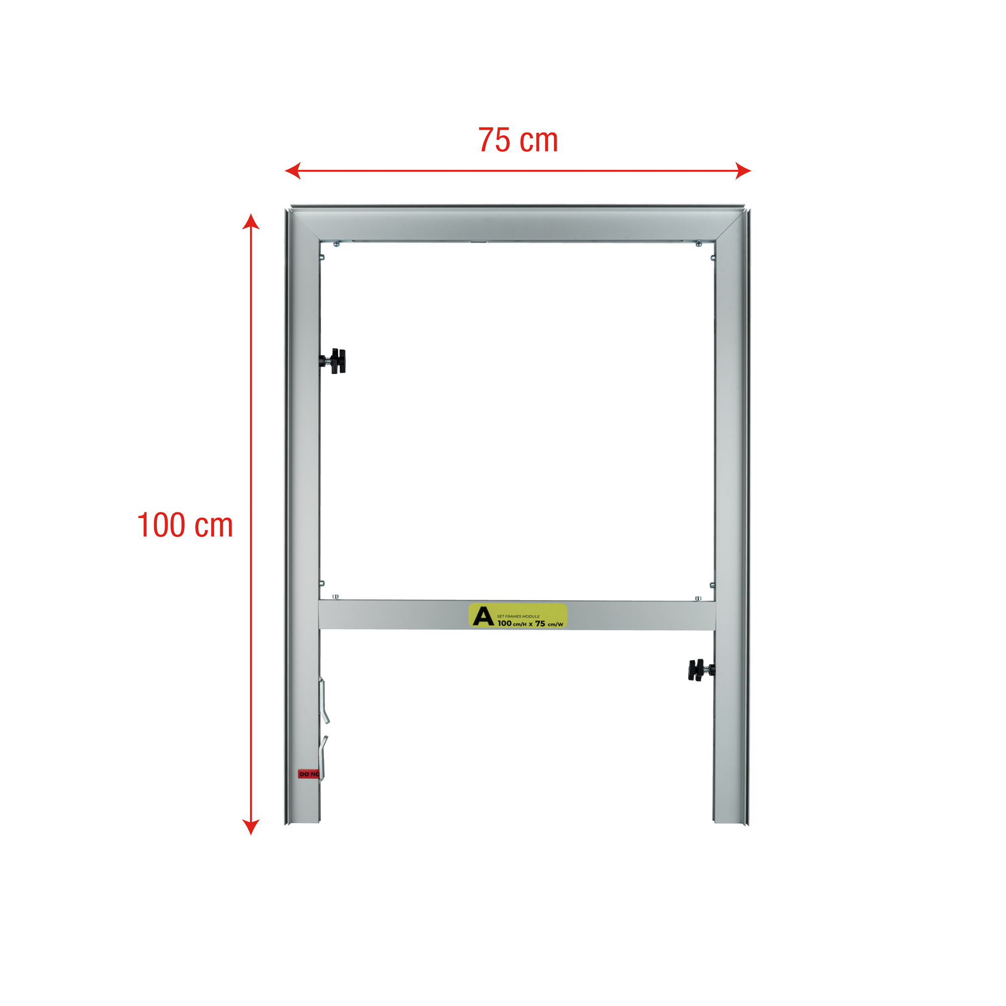 WENTEX SET Frame - A Module 100 x 75 cm (H x W) 100 x 75 cm (A x L)