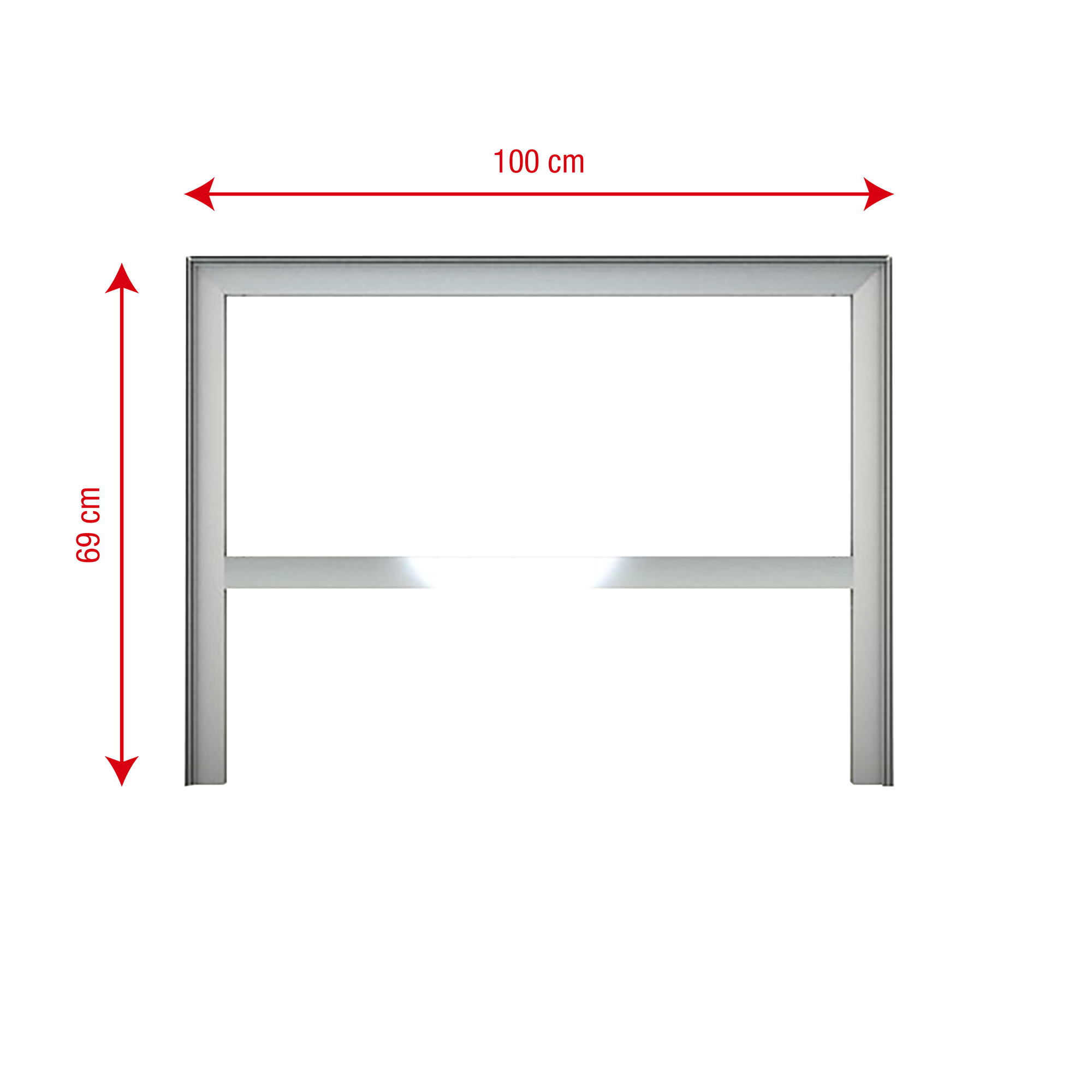 WENTEX SET Frame - A Module 69 x 100 cm (H x W) 69 x 100 cm (A x L)