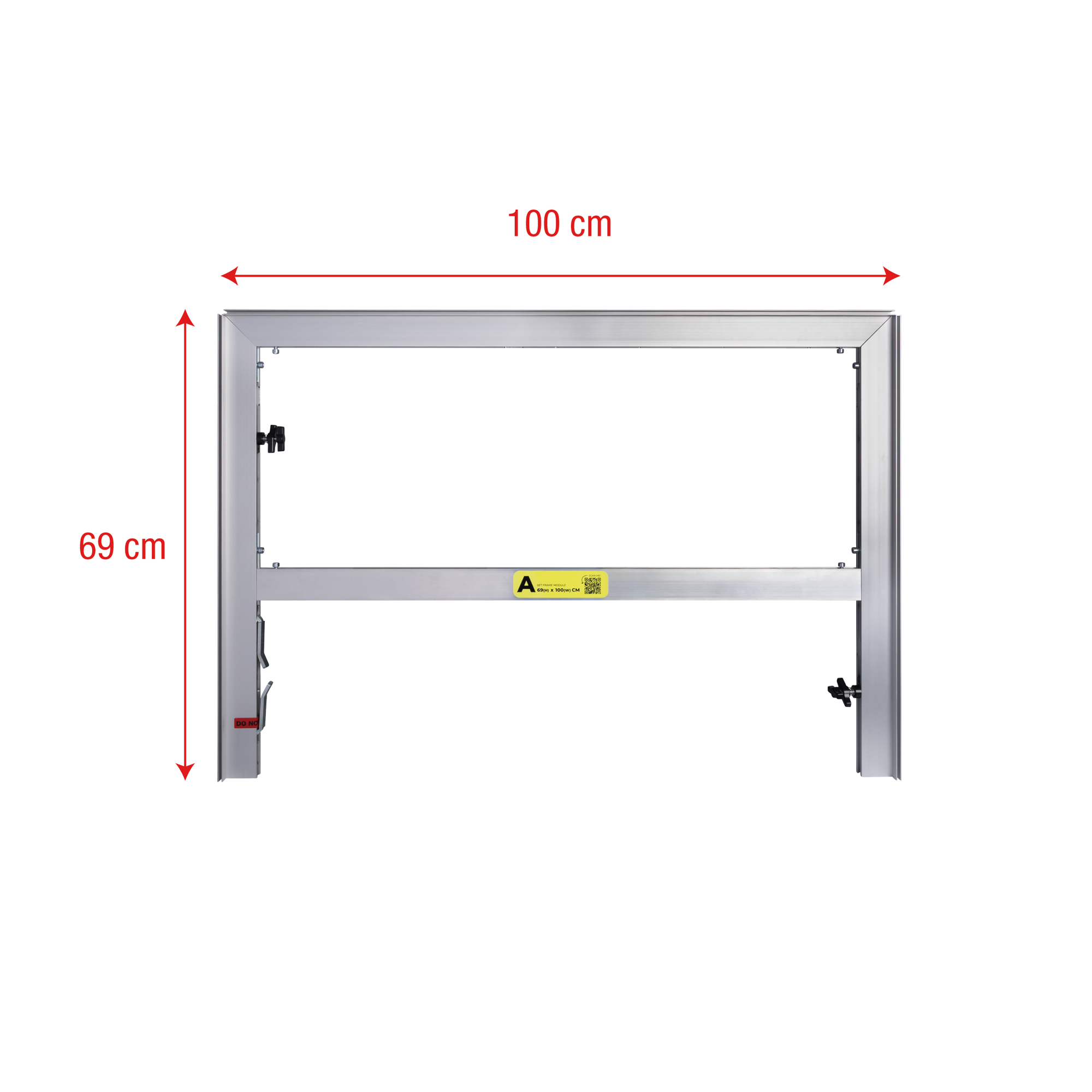 WENTEX SET Frame - A Module 69 x 100 cm (H x W) 69 x 100 cm (A x L)