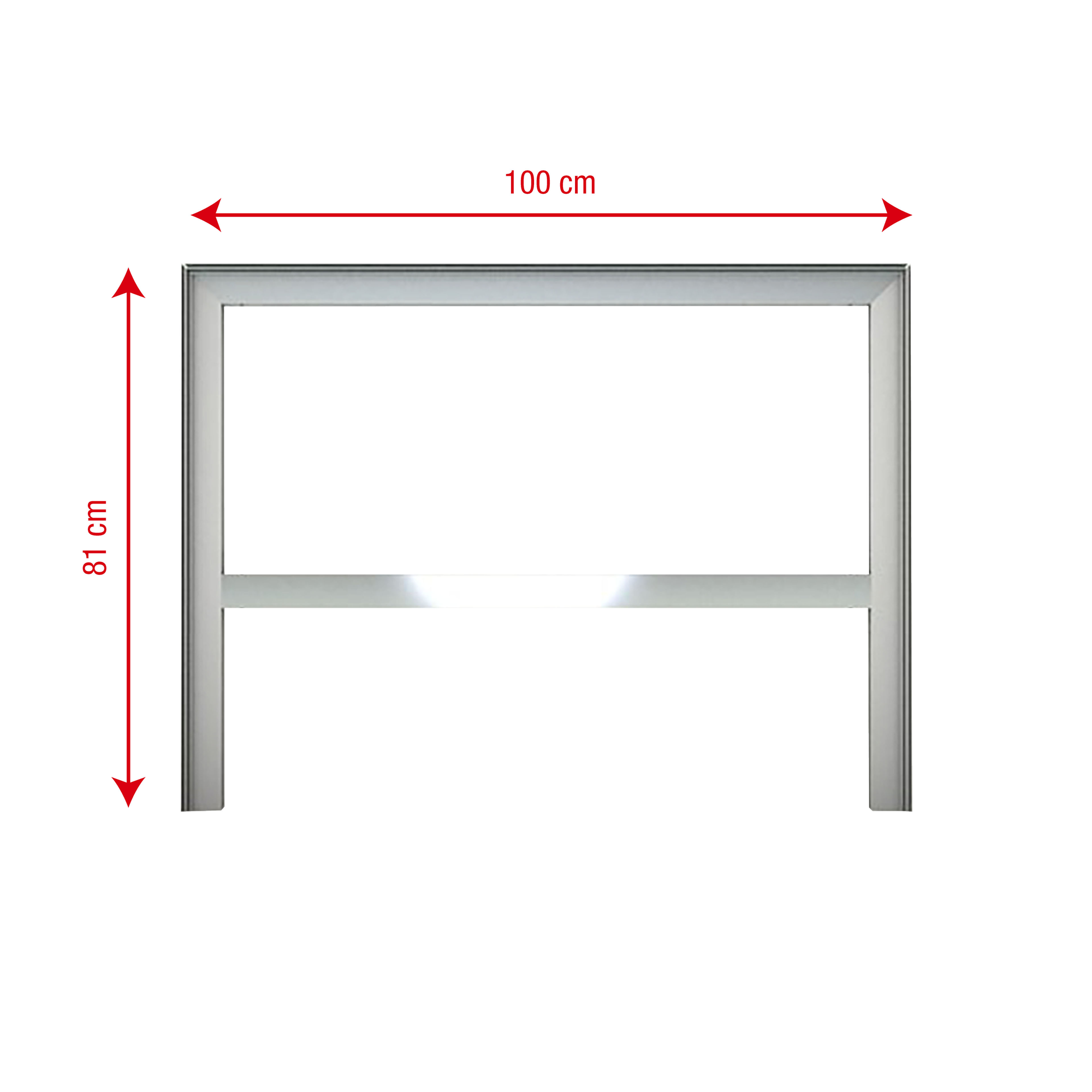 WENTEX SET Frame - A Module 81 x 100 cm (H x W) 81 x 100 cm (A x L)