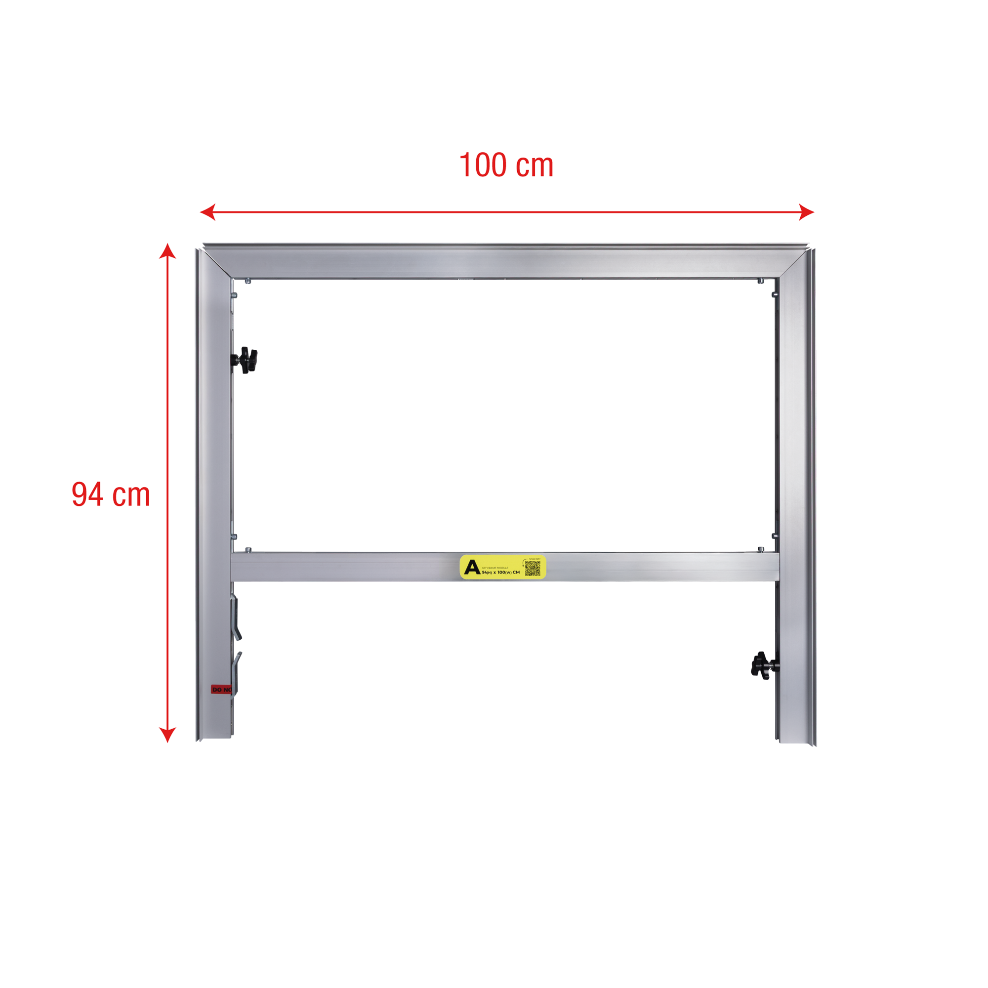 WENTEX SET Frame - A Module 94 x 100 cm (H x W) 94 x 100 cm (A x L)