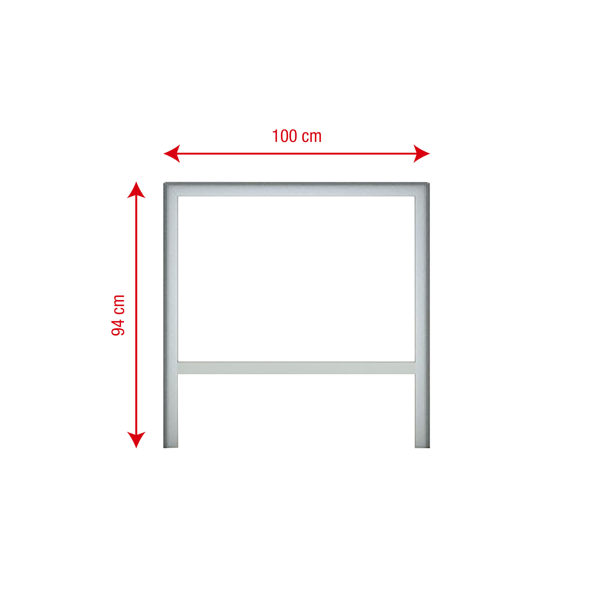 WENTEX SET Frame - A Module 94 x 100 cm (H x W) 94 x 100 cm (A x L)