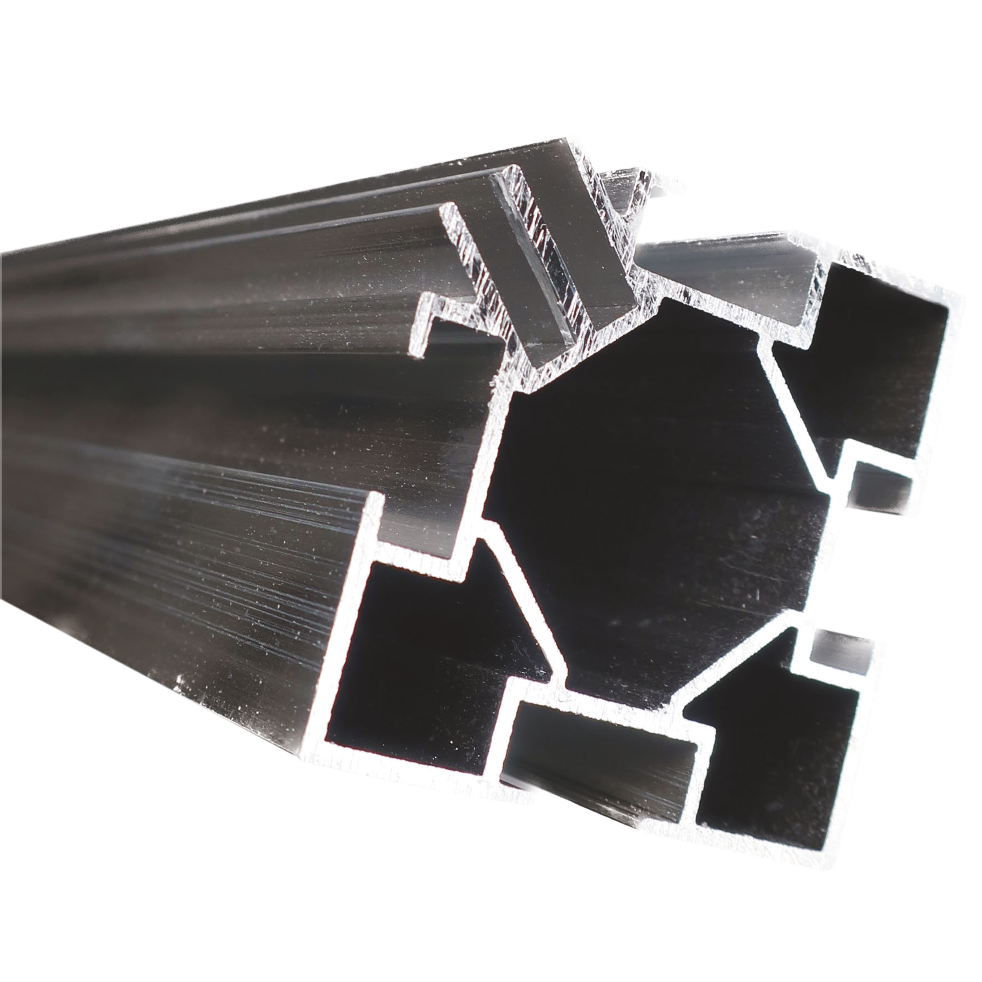 WENTEX SET Frame 4-way coupling profile 4.5 x 200 cm (W x L) 4,5 x 200 cm (L x L)