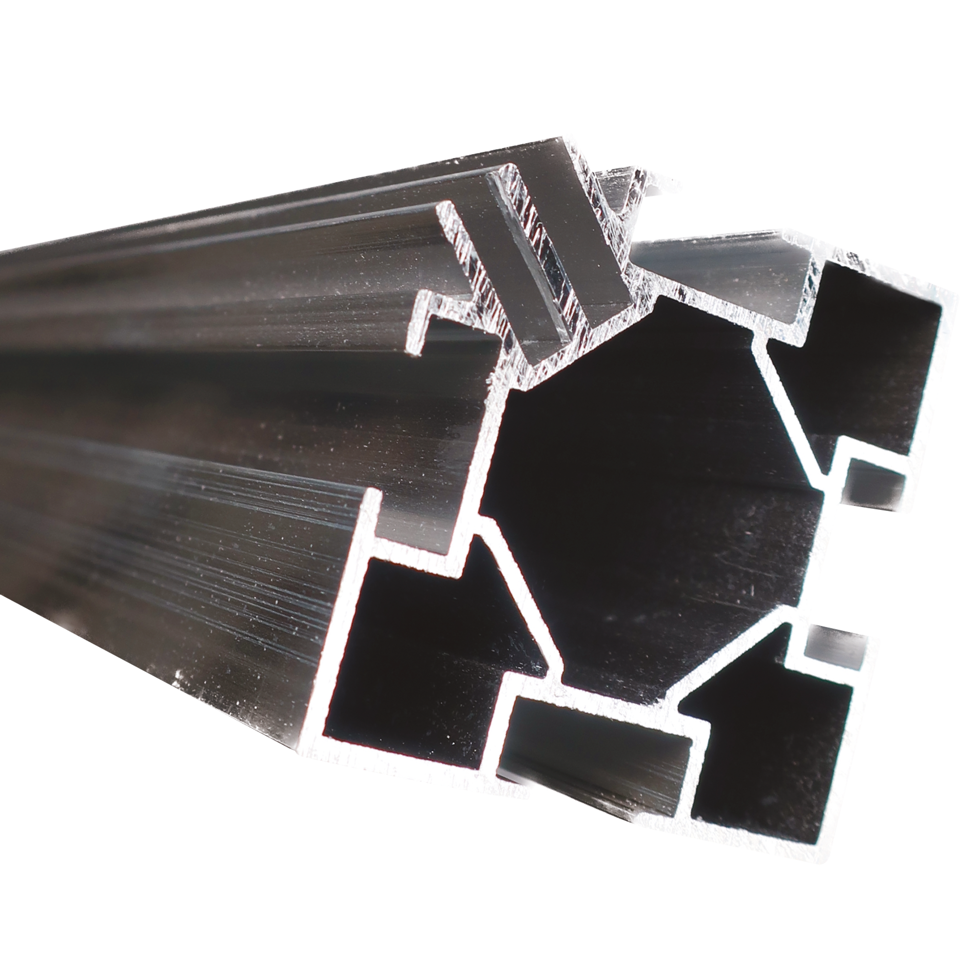 WENTEX SET Frame 4-way coupling profile (USA) 1,77" x 5' (W x L) 1,77" x 5' (W x L)