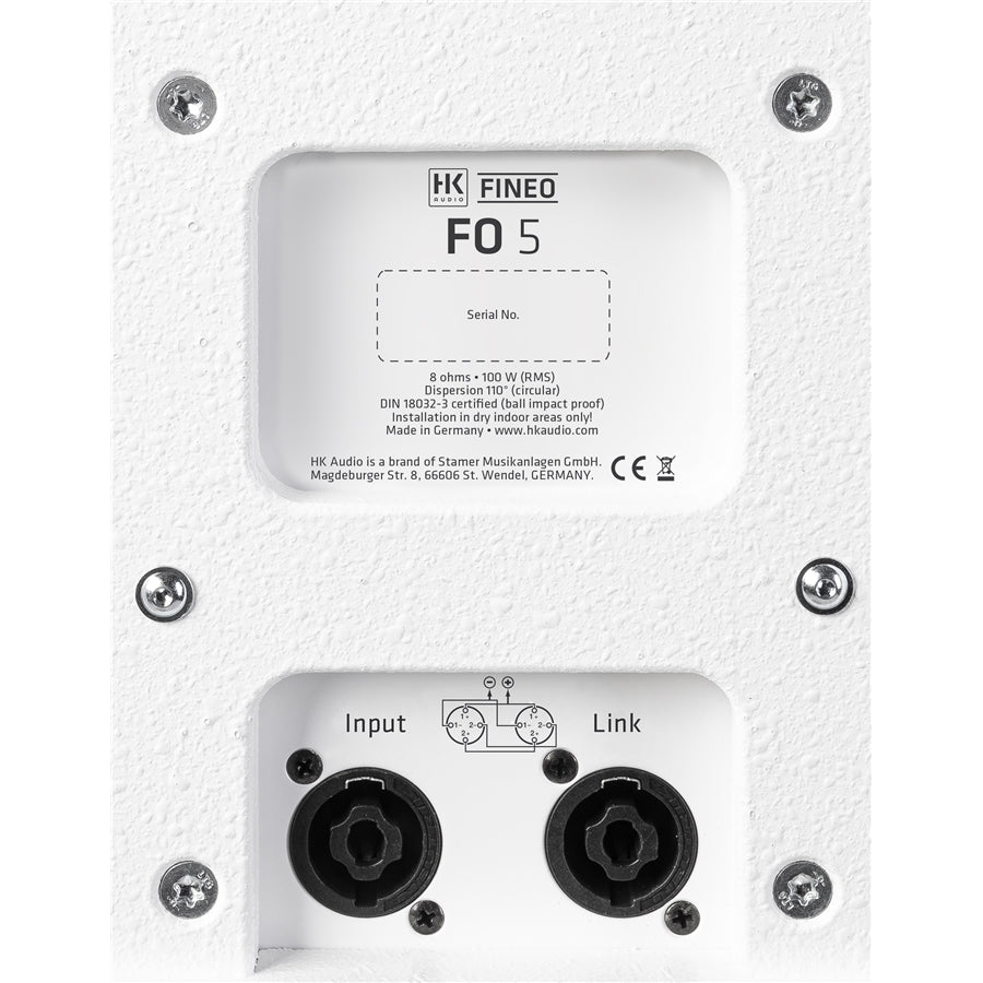 HK Audio Fineo FO 5 Bianco/RAL