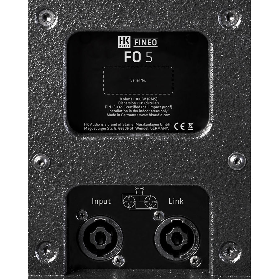 HK Audio Fineo FO 5 Nero