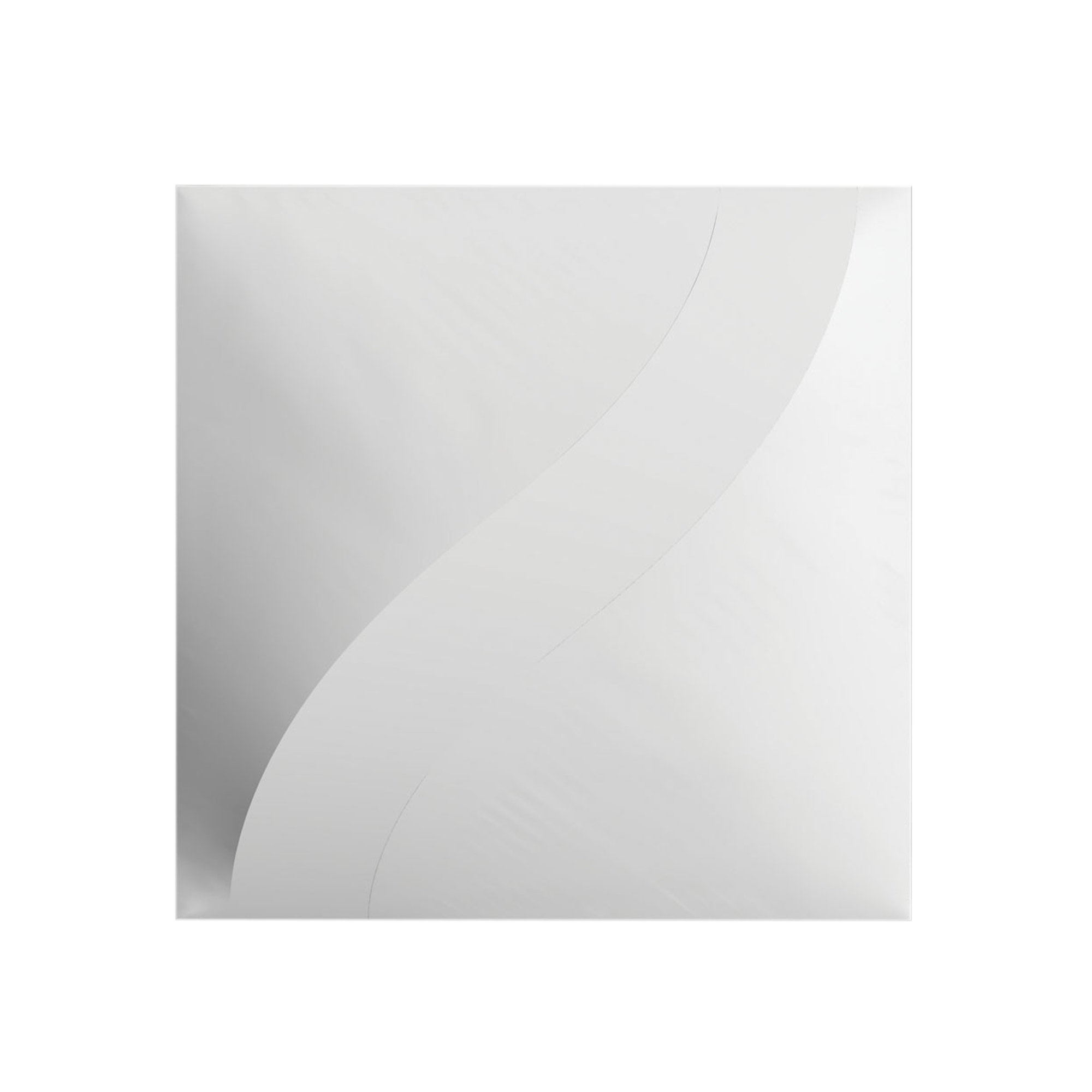 WENTEX 3D Deco Panel Double Wave For 2x Wentex SET Frame - A Module 100 x 100 cm Per 2 x Wentex SET Frame - A Module 100 x 100 cm