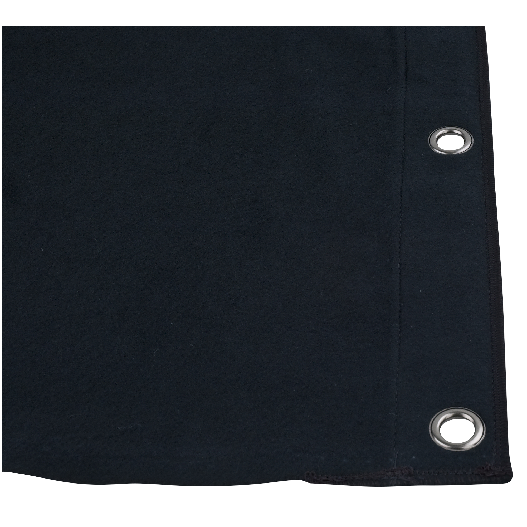 SHOWGEAR Backdrop Stagemolton 320 g/m² Black - 600 x 900 cm (W x H) Colore nero - 600 x 900 cm (L x H)