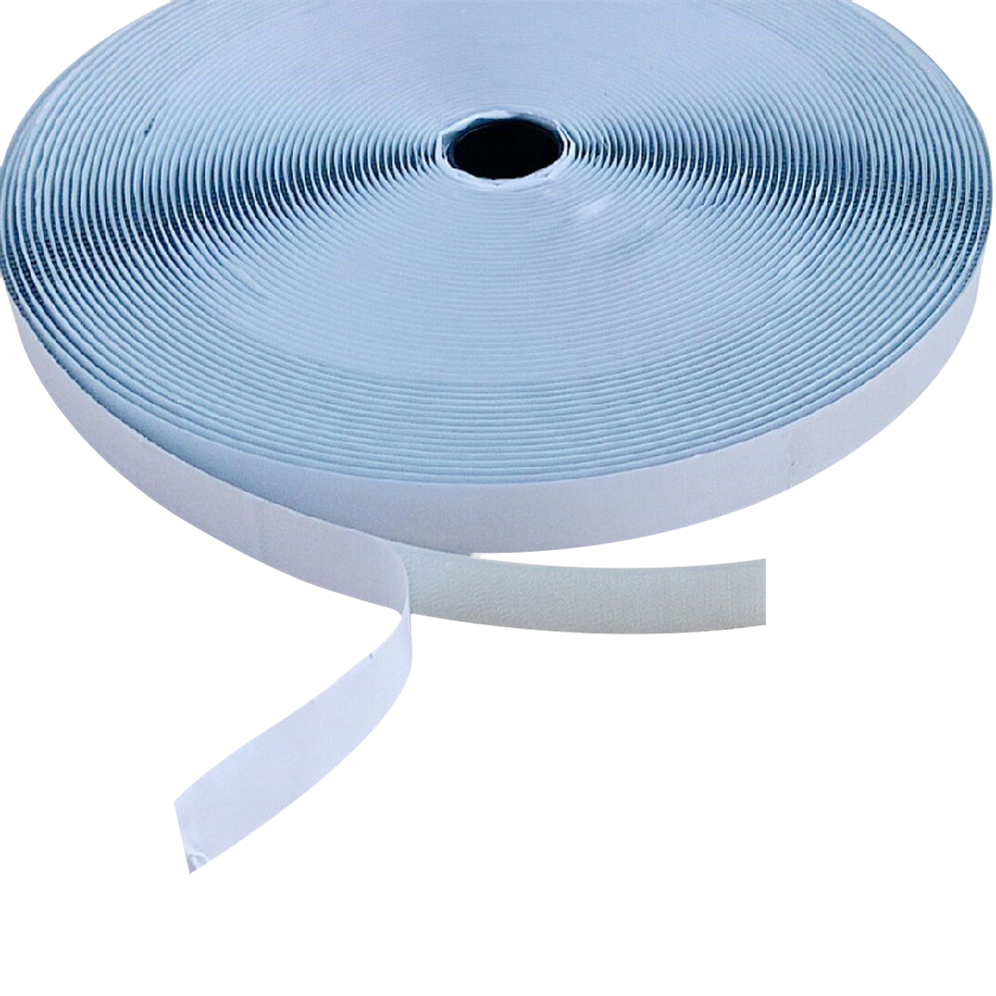 SHOWGEAR Hook and Loop Tape - Hook Side Grey - 20 mm x 25 m - self-adhesive Grigio - 20 mm x 25 m - autoadesivo