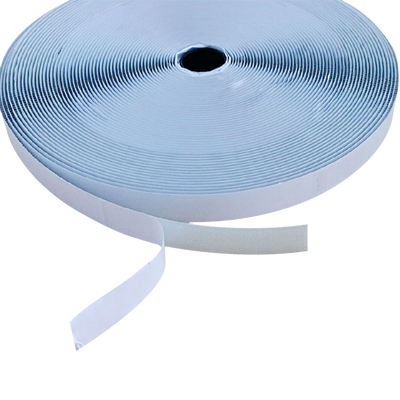 SHOWGEAR Hook and Loop Tape - Hook Side Grey - 20 mm x 25 m - self-adhesive Grigio - 20 mm x 25 m - autoadesivo