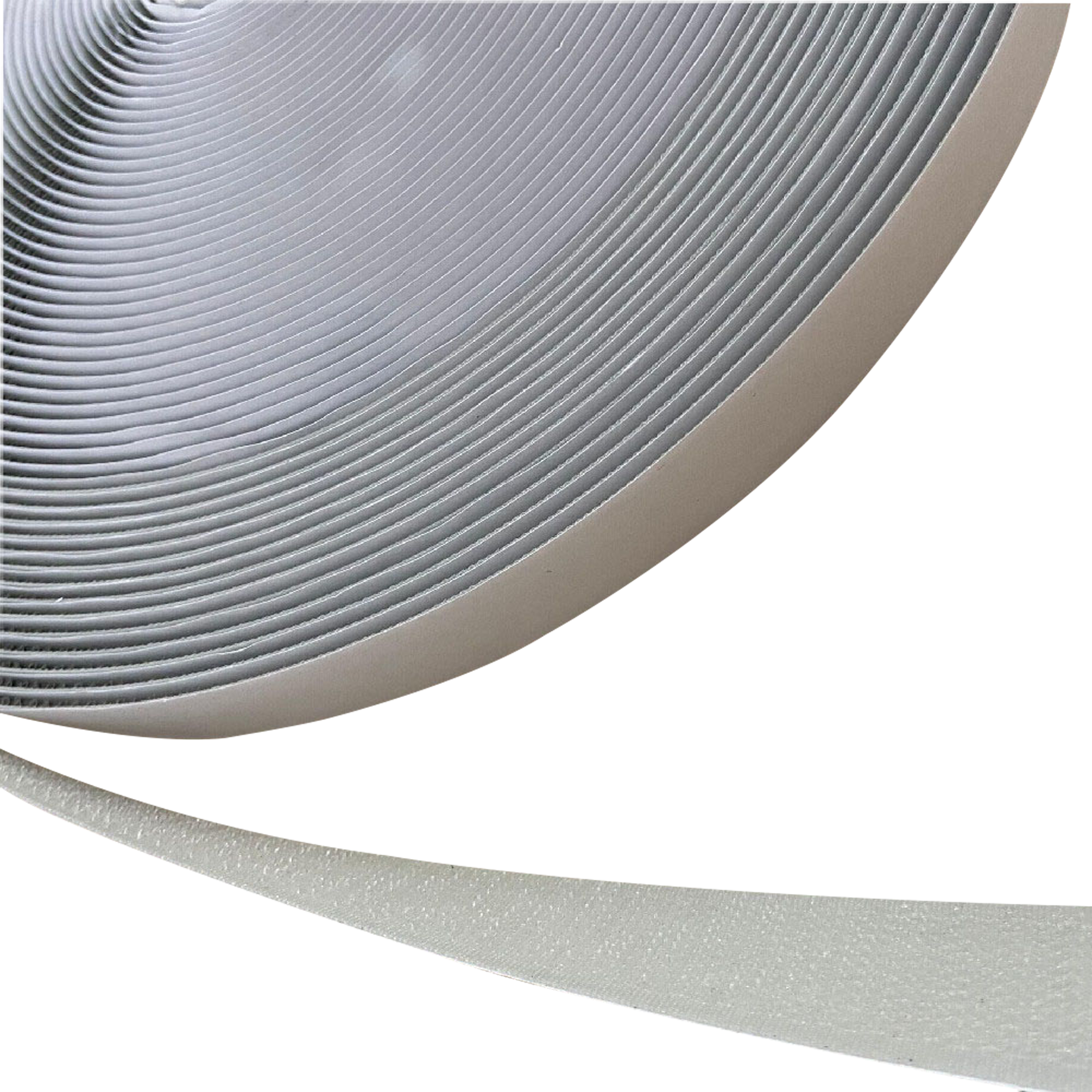 SHOWGEAR Hook and Loop Tape - Hook Side Grey - 20 mm x 25 m - self-adhesive Grigio - 20 mm x 25 m - autoadesivo