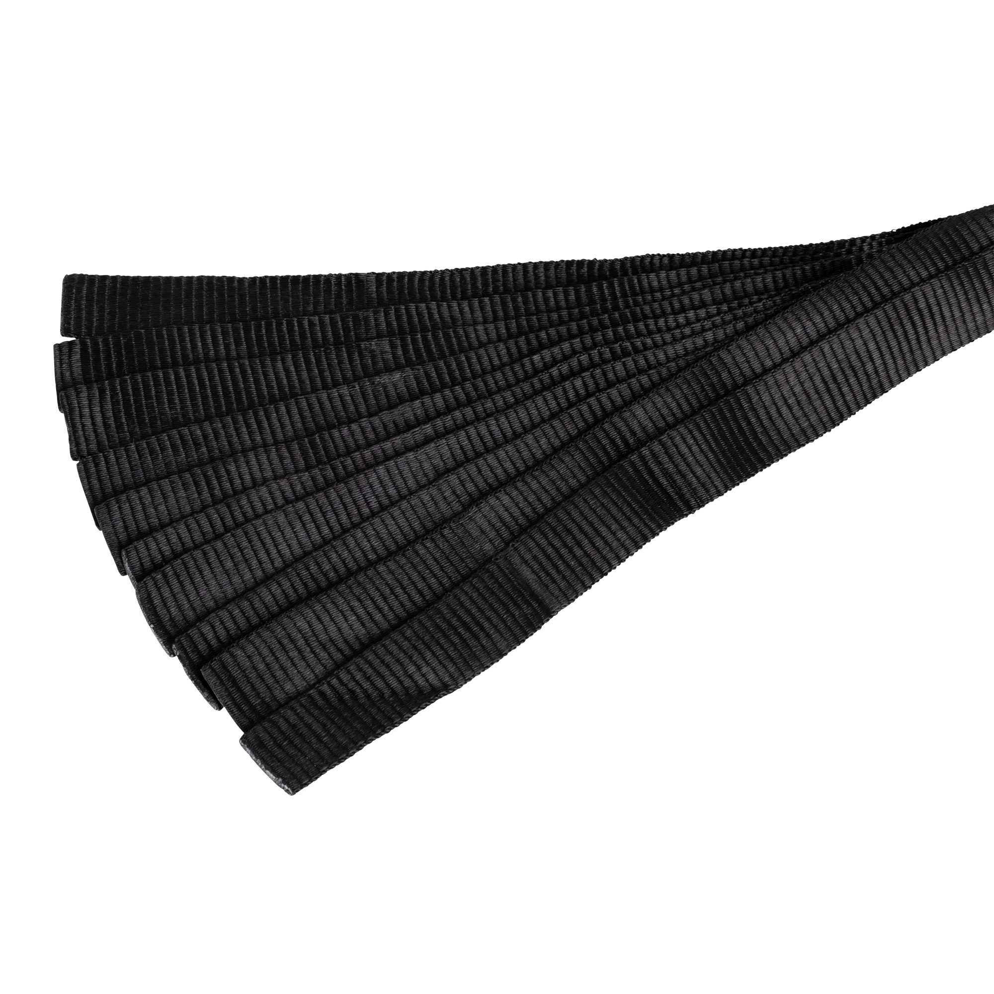 WENTEX Tie Ribbon for Backdrops 10 pieces - black 10 pezzi - nero