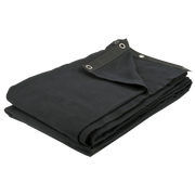SHOWGEAR Backdrop Dekomolton 160 g/m² Black - 300 x 400 cm (W x H) Colore nero - 300 x 400 cm (l x L)