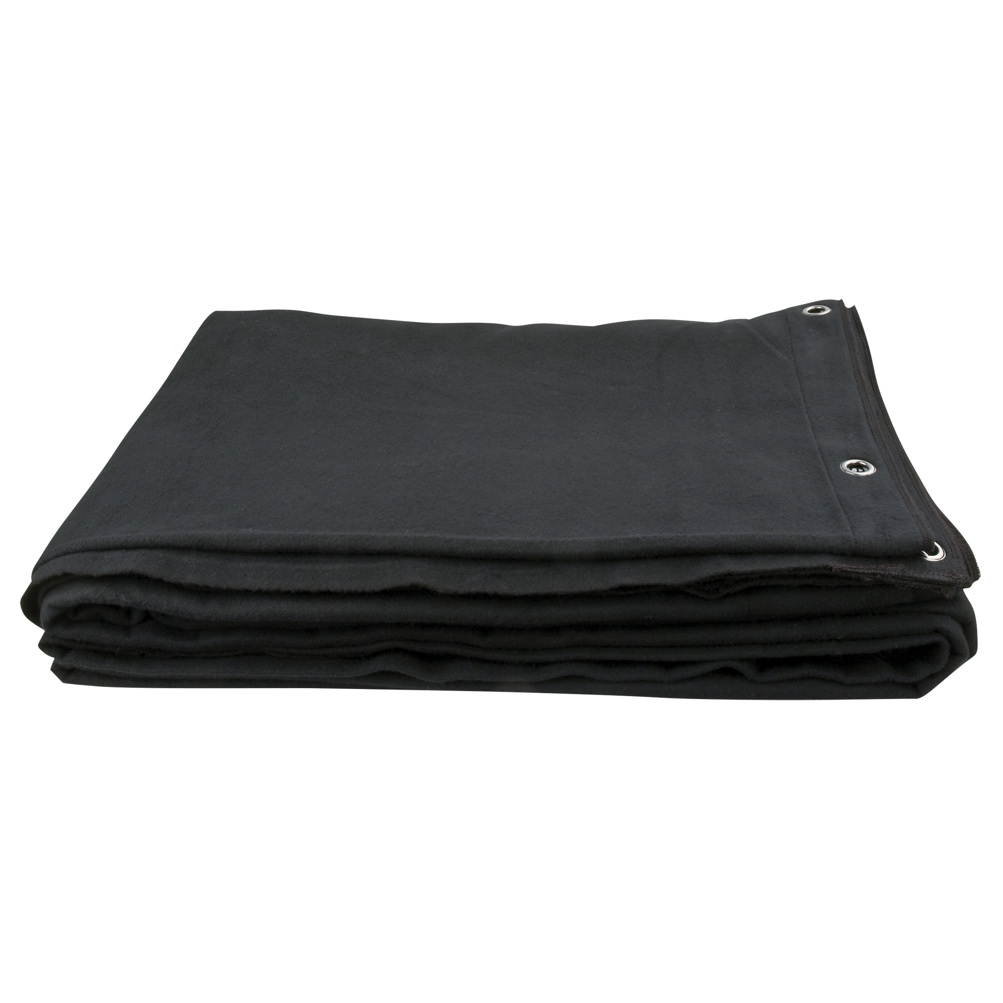SHOWGEAR Backdrop Dekomolton 160 g/m² Black - 300 x 400 cm (W x H) Colore nero - 300 x 400 cm (l x L)