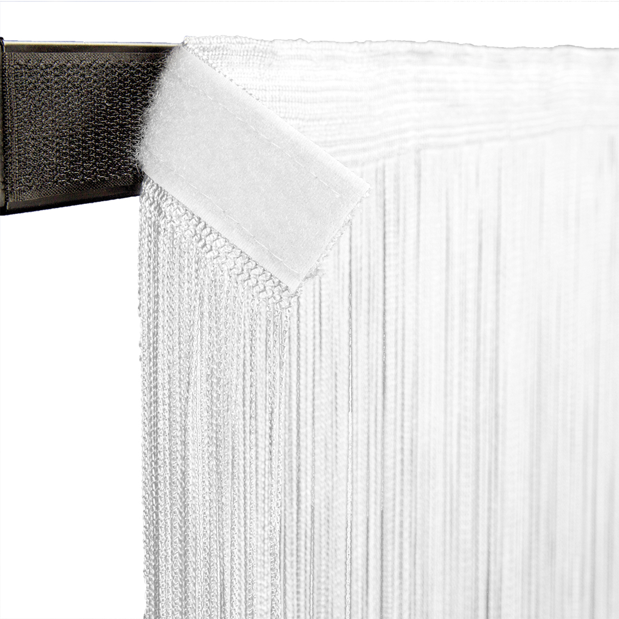 WENTEX String Curtain White, 220 gram/m² 4m, White 300 x 400 cm (L x H) - non plissettato