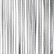 WENTEX String Curtain Grey, 220 gram/m² 4m, Gray 300 x 400 cm (L x H) - non plissettato