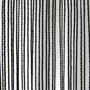 WENTEX String Curtain Black, 220 gram/m² 4m, Black 300 x 400 cm (L x H) - non plissettato