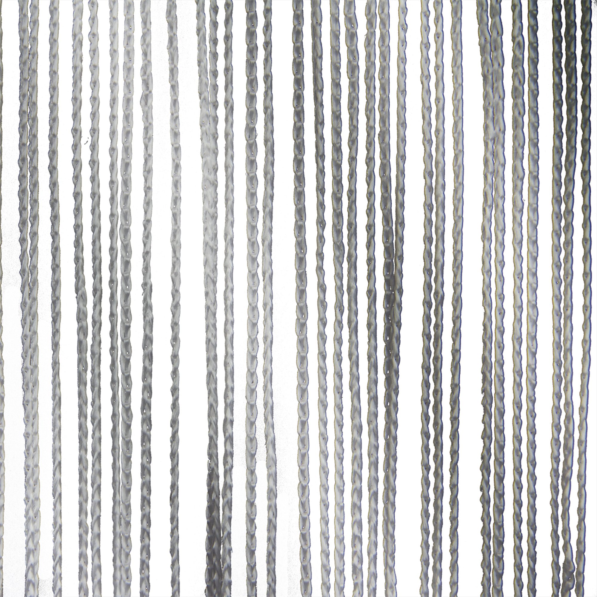 WENTEX String Curtain Grey, 220 gram/m² 6m, Gray 300 x 600 cm (L x H) - non plissettato