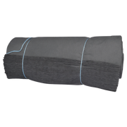 SHOWGEAR Deko Molton 160 g/m² Bale Dark Gray Colore grigio Scuro - 3 x 60 m (l x L)