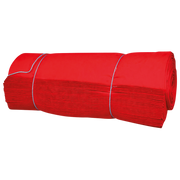 SHOWGEAR Deko Molton 160 g/m² Bale Signal Red Colore rosso segnale - 3 x 60 m (l x L)