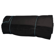 SHOWGEAR Deko Molton 160 g/m² Bale Black Colore nero - 3 x 60 m (l x L)
