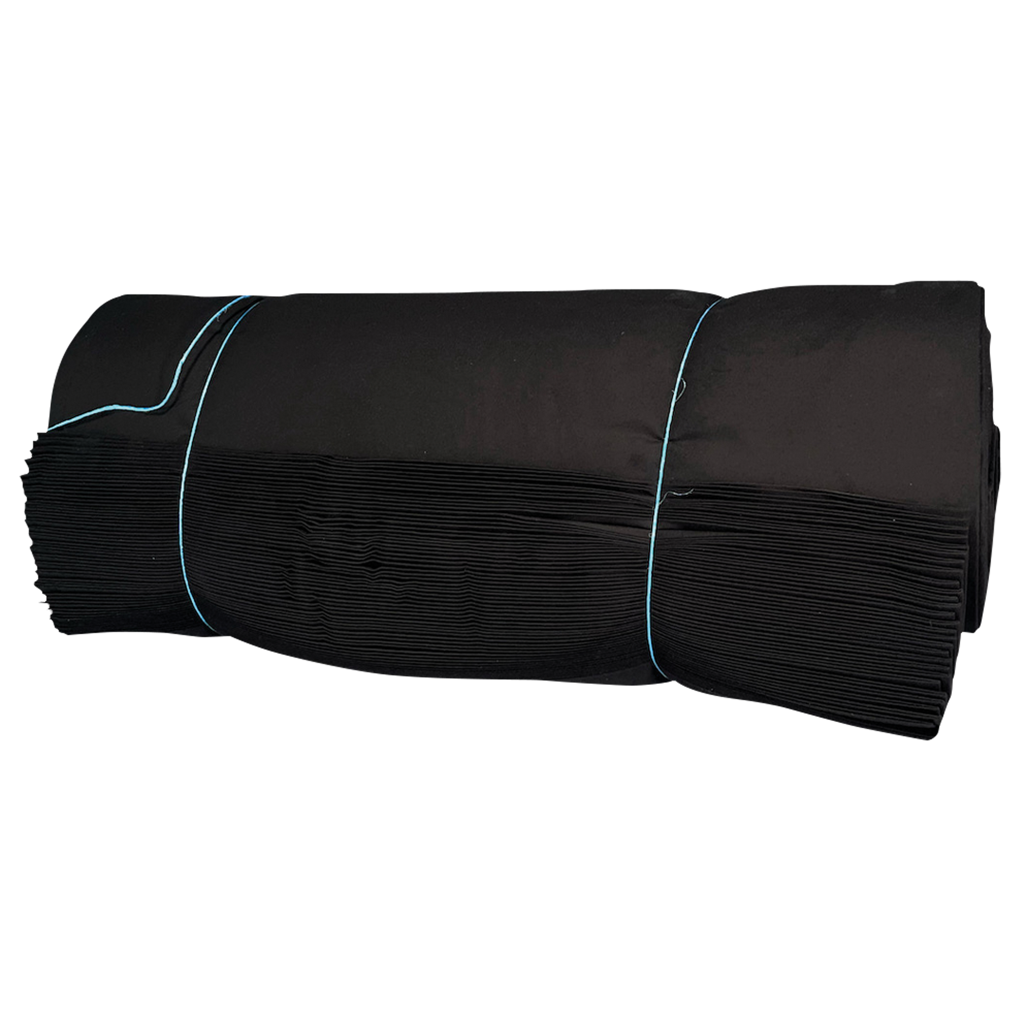SHOWGEAR Deko Molton 160 g/m² Bale Black Colore nero - 3 x 60 m (l x L)