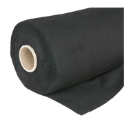 SHOWGEAR Deko Molton 160 g/m² Bale Black, 60m Colore nero - 1,3 x 60 m (l x L)
