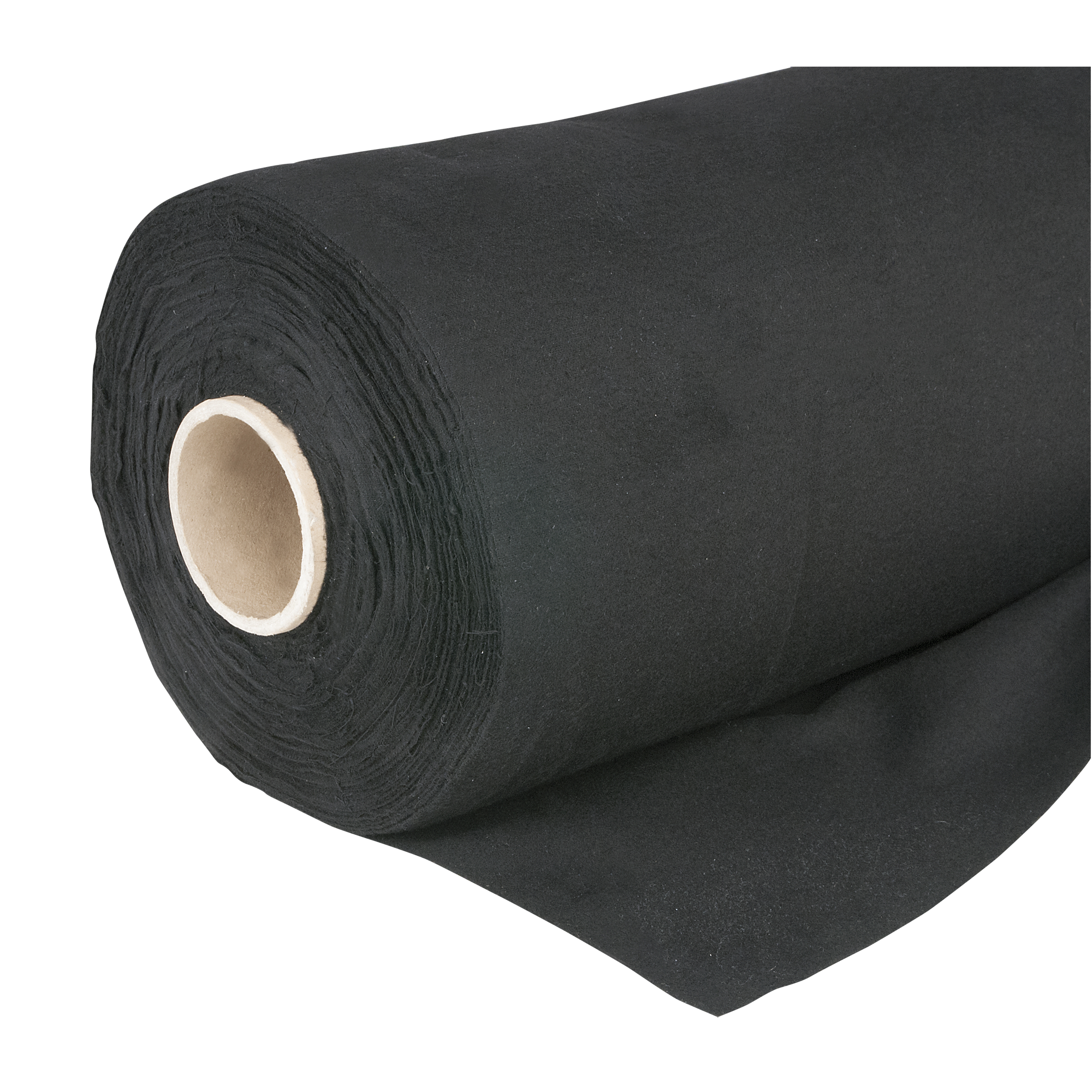SHOWGEAR Deko Molton 160 g/m² Bale Black, 60m Colore nero - 1,3 x 60 m (l x L)