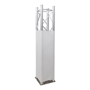 SHOWGEAR Truss Cover Stretch 210 g/m² White - 100 cm Colore bianco - 100 cm