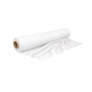 SHOWGEAR Deko Molton 160 g/m² Bolt White, 30m Bianco - 1,3 x 30 m (L x L)